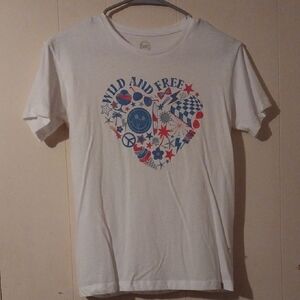 Graphic White T-Shirt Kids